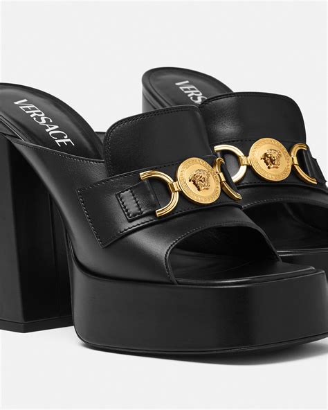 versace platform mules dupes|versace medusa heels dupe.